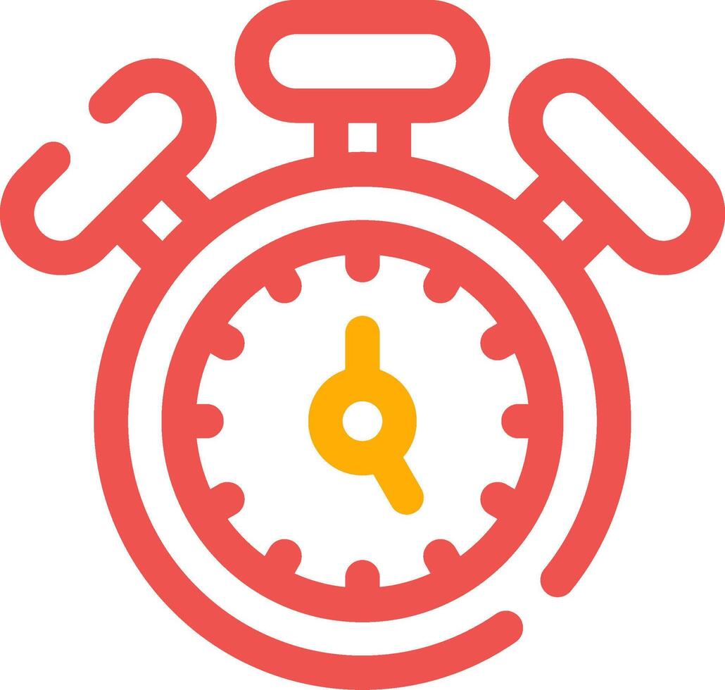Stopwatch Creative Icon Design vector