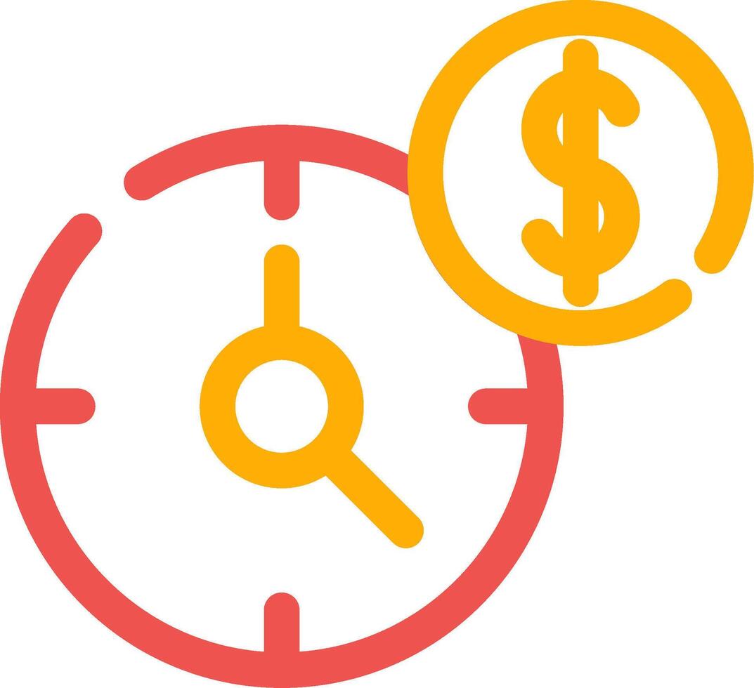 Time Is Money Creative Icon Design vector