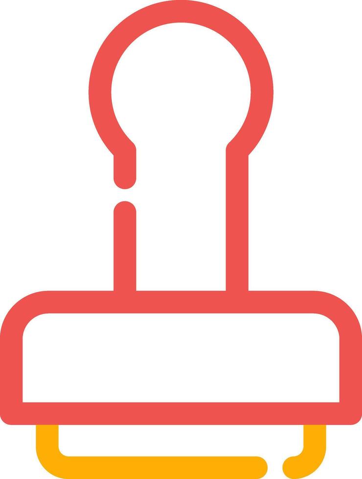 Stamp Creative Icon Design vector