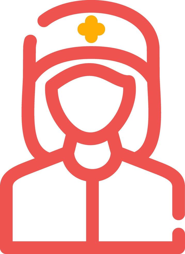 Nurse Creative Icon Design vector
