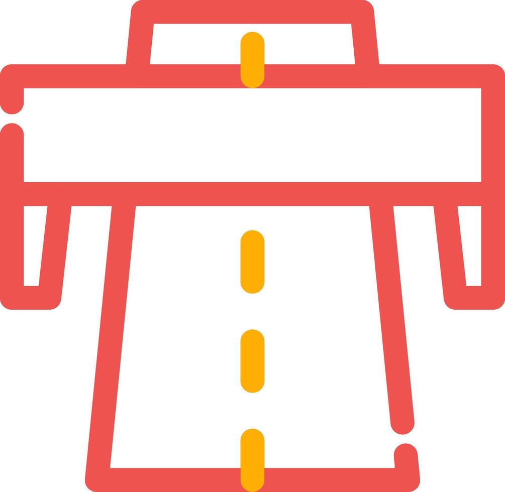 Motorway Creative Icon Design vector