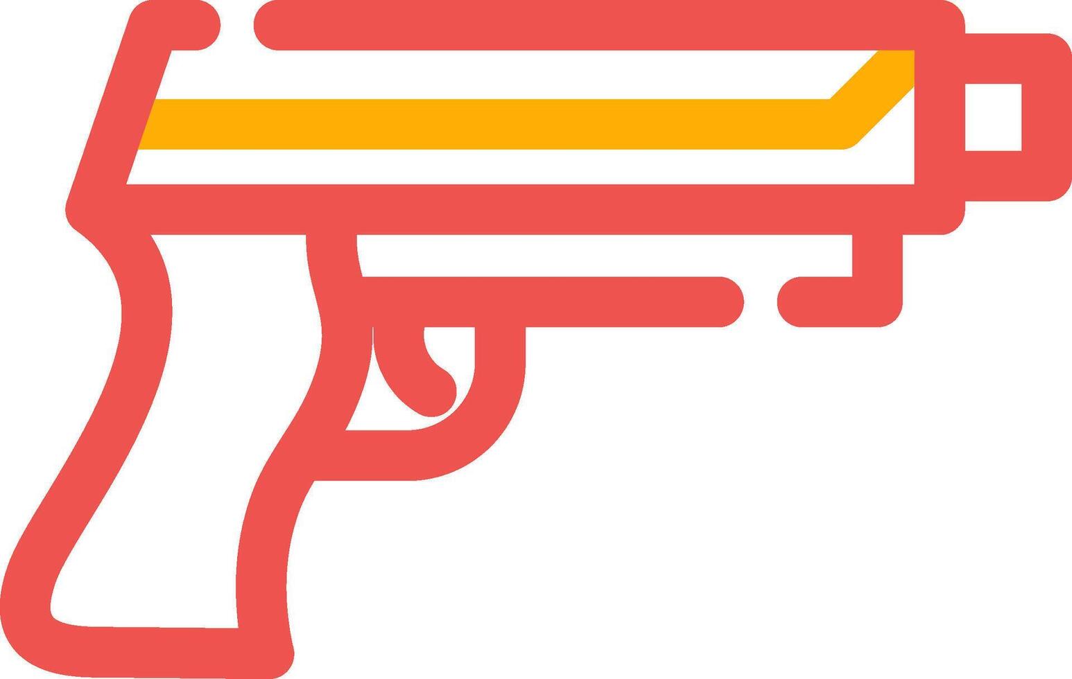 diseño de icono creativo de pistola vector