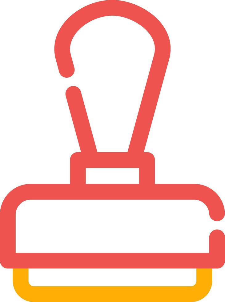 Stamp Creative Icon Design vector