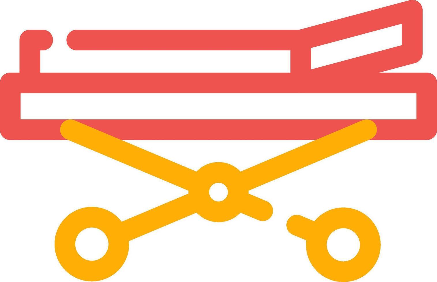 Stretcher Creative Icon Design vector