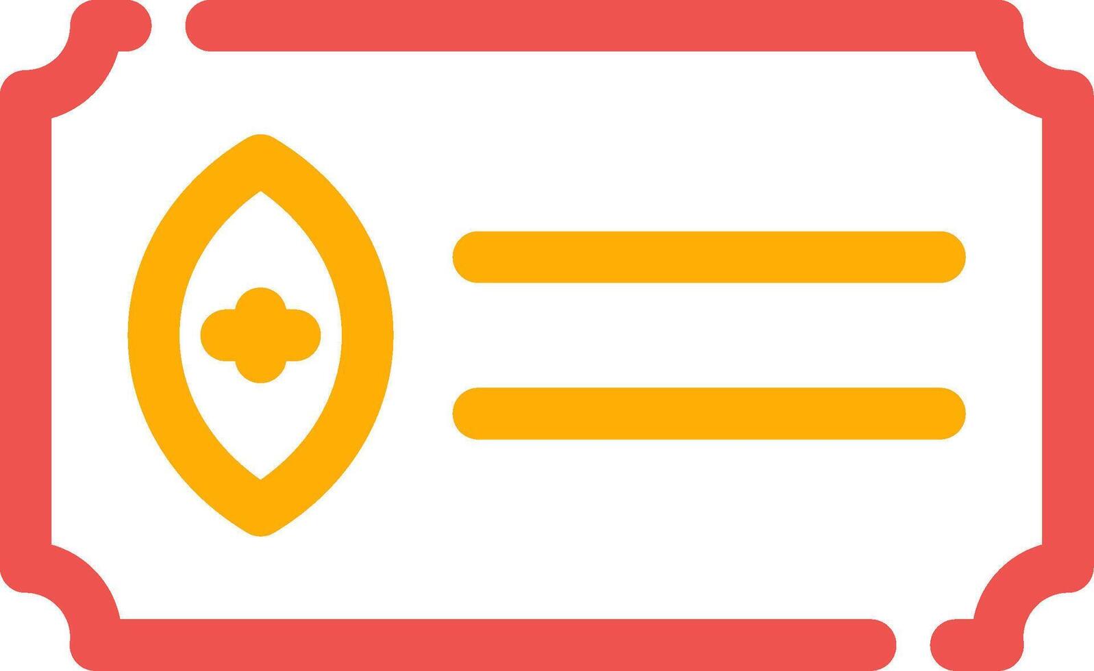 Ticket Creative Icon Design vector