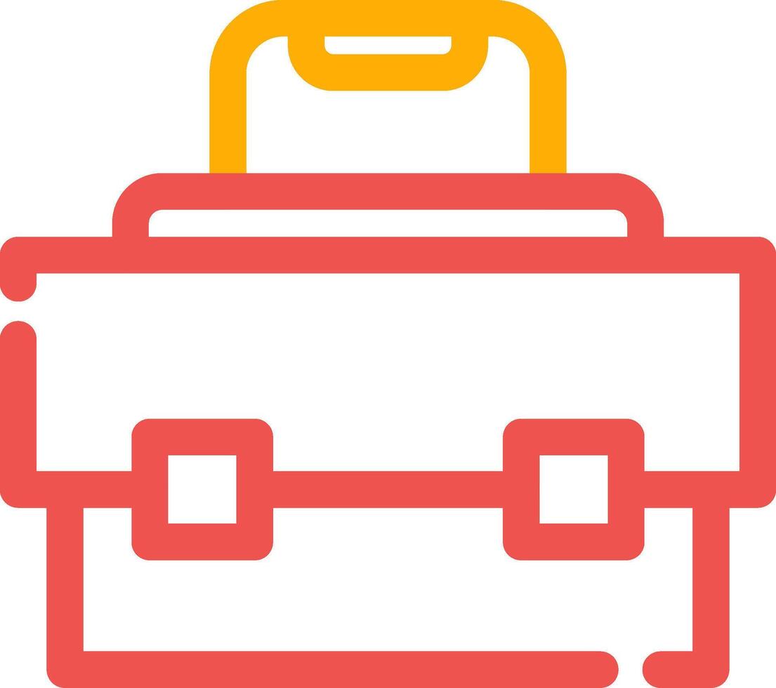 Briefcase Creative Icon Design vector