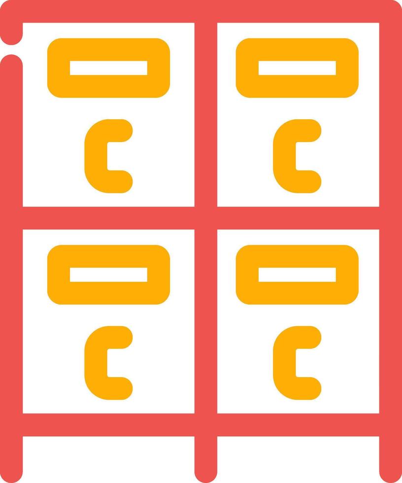 Locker Creative Icon Design vector