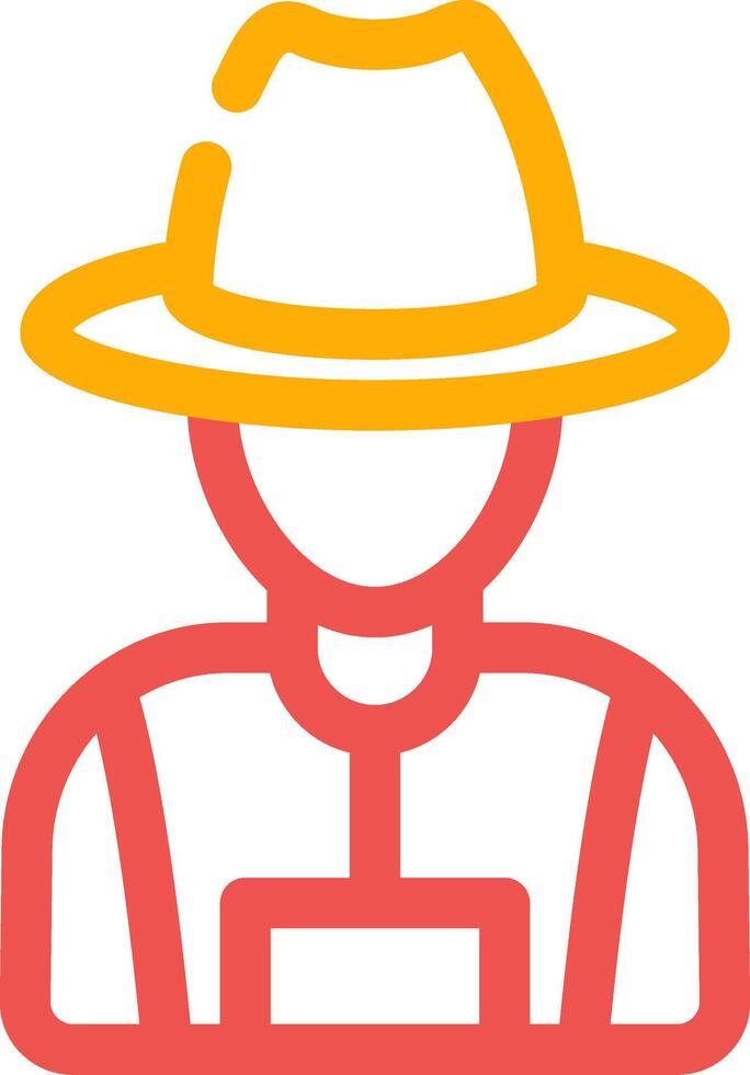 Farmer Creative Icon Design vector