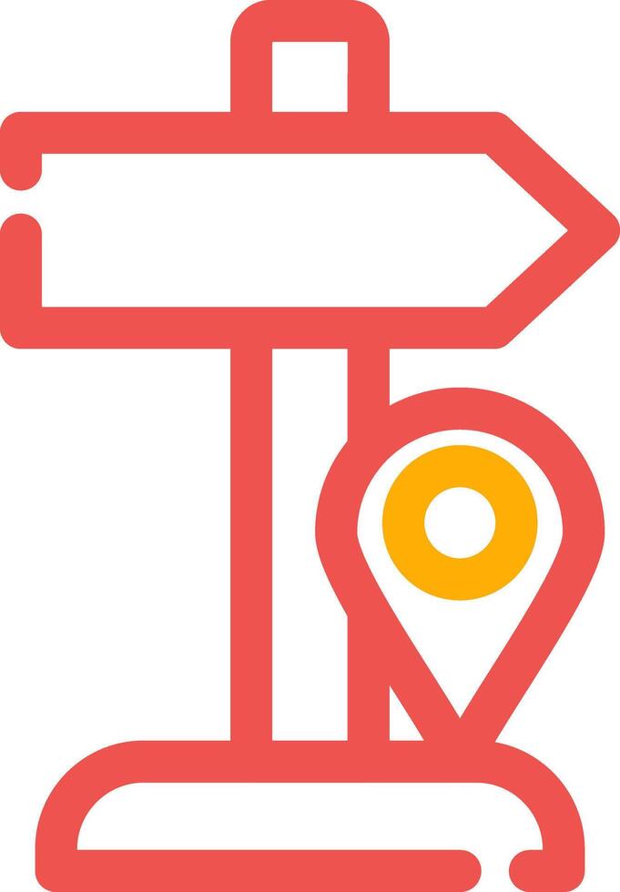 Direction Creative Icon Design vector