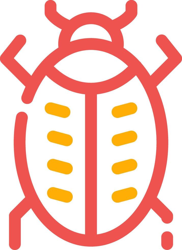 Bug Creative Icon Design vector