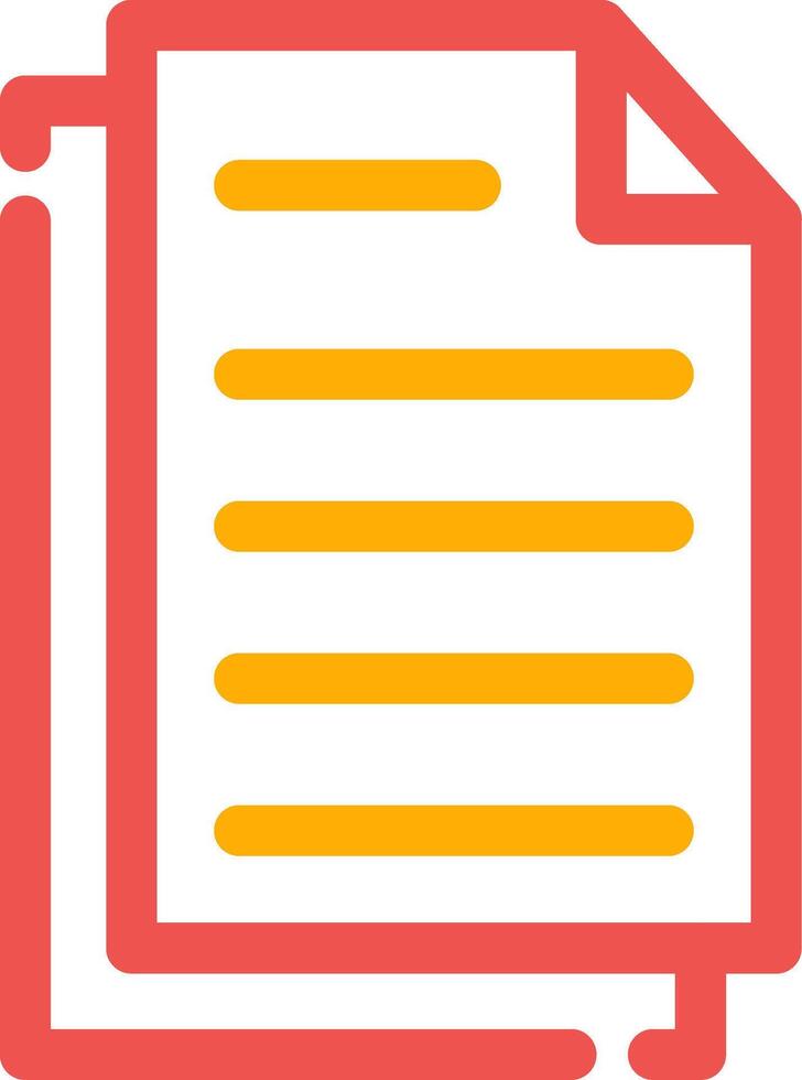 Papers Creative Icon Design vector