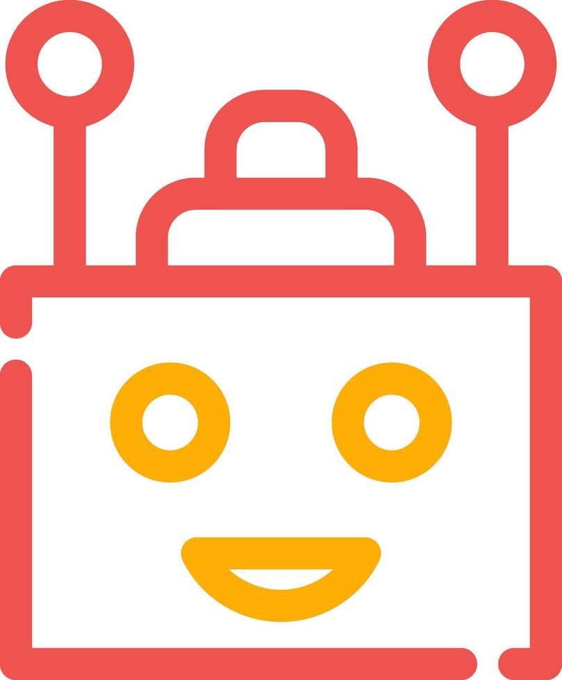 Chatbot Creative Icon Design vector