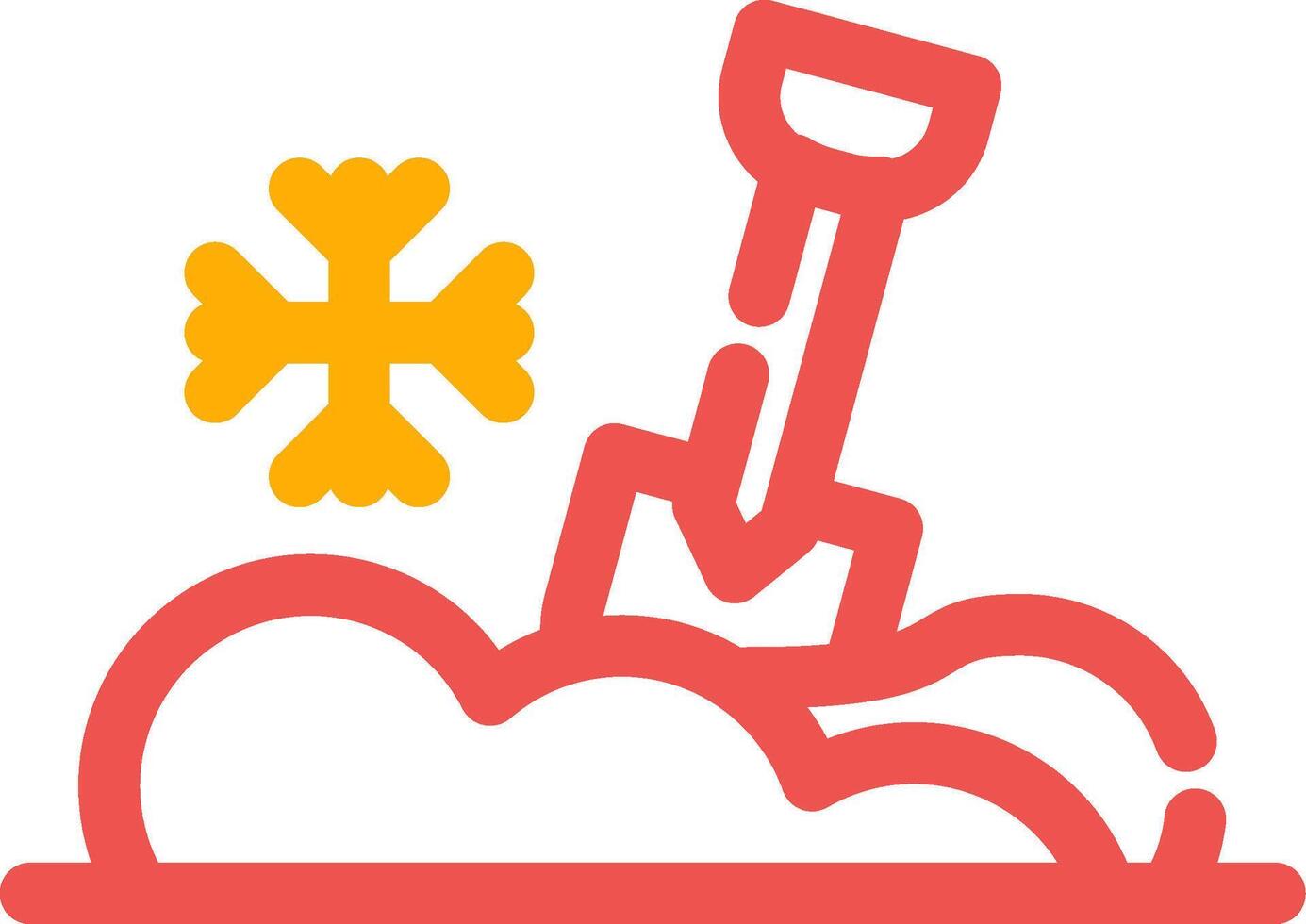 Shovel Creative Icon Design vector