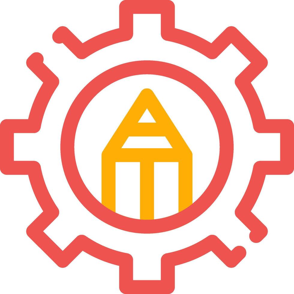 Gear Creative Icon Design vector