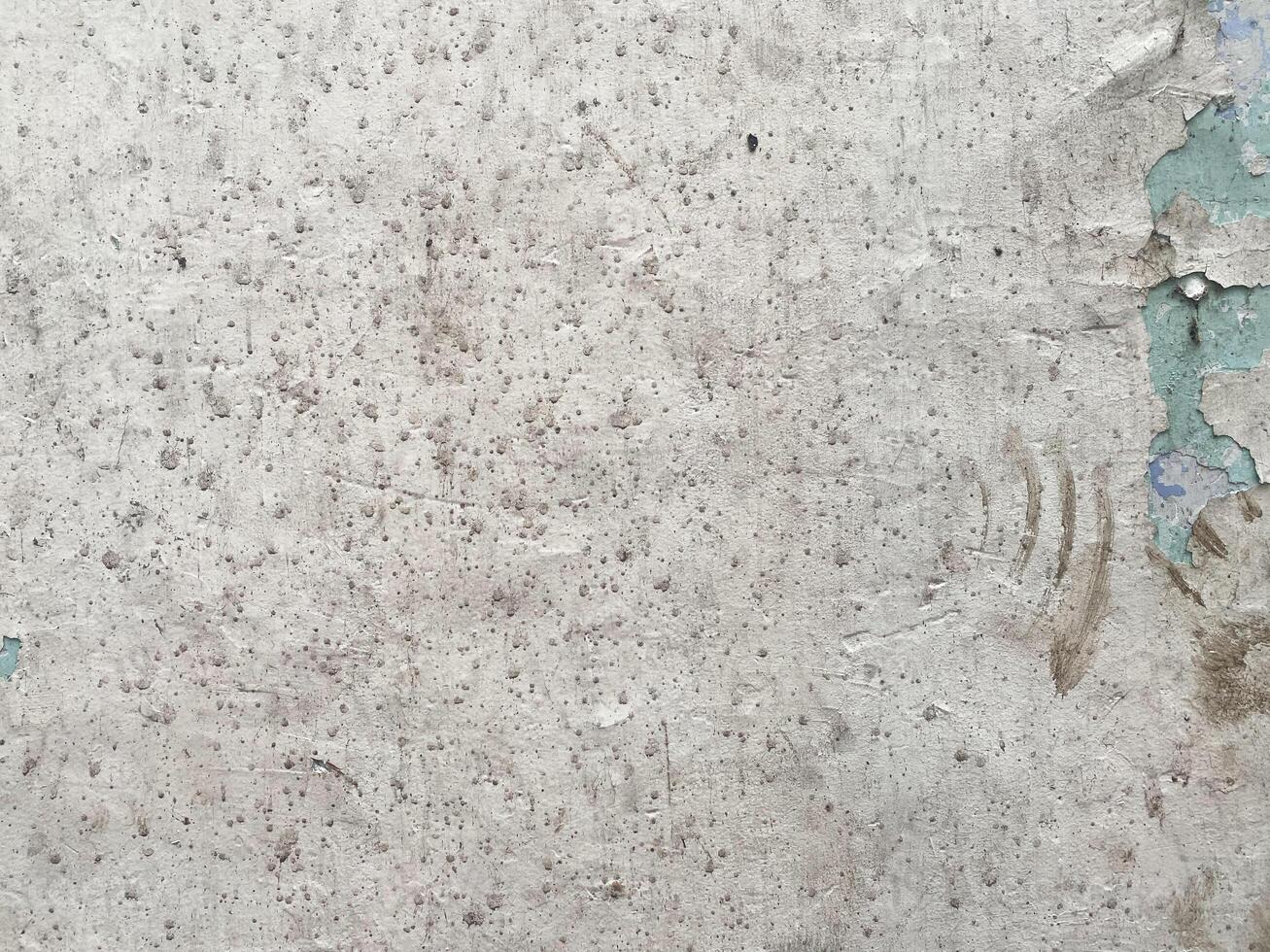 Retro concrete floor with an old and weathered appearance photo