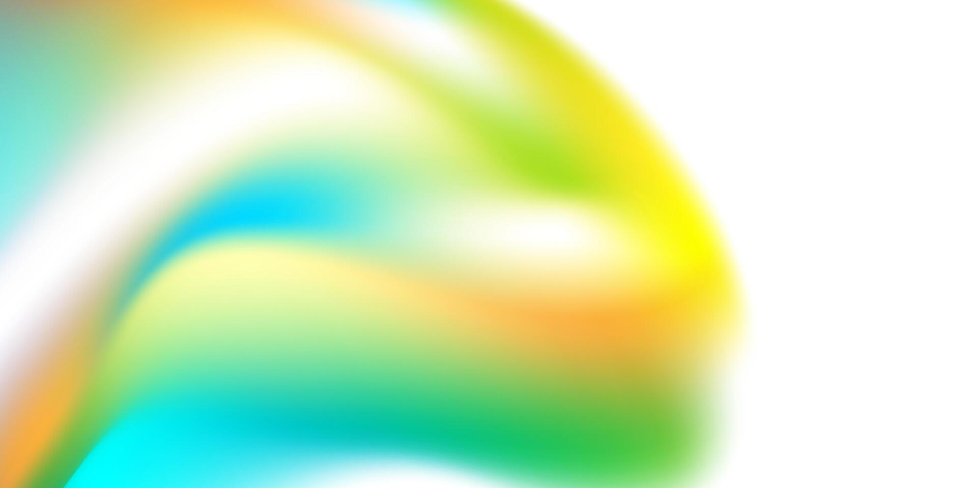 Abstract colorful liquid wavy shape futuristic background vector