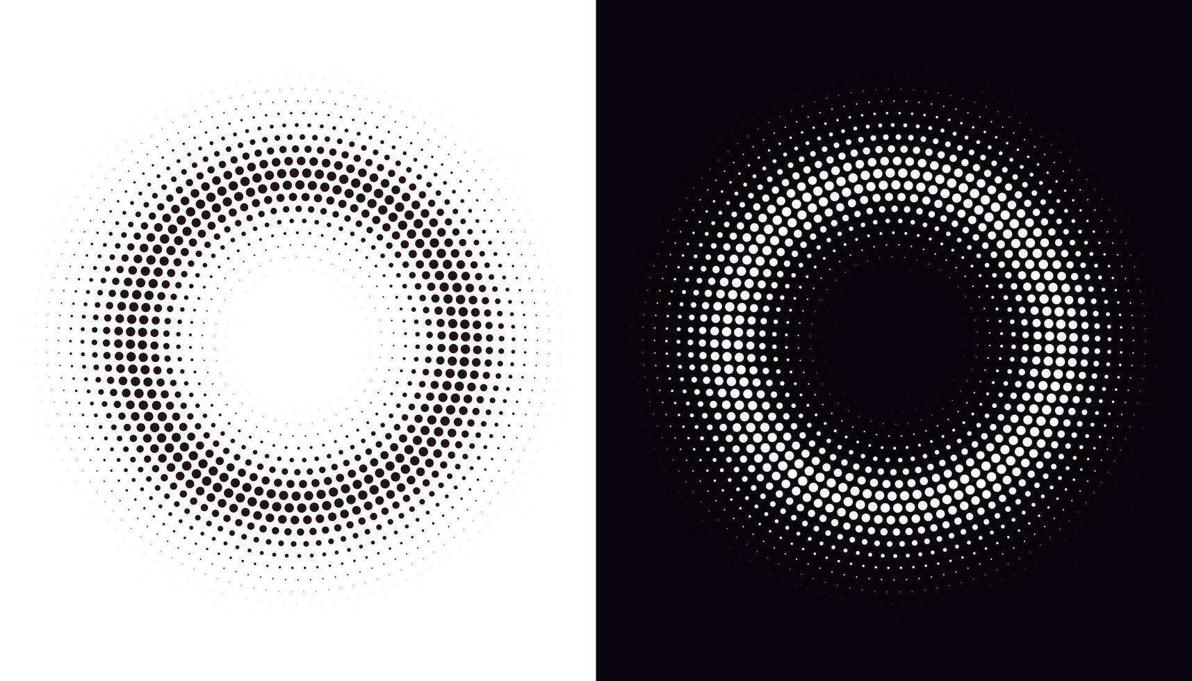 Halftone background vector, abstract backdrop design with two tone pattern and copy space for edit your content vector