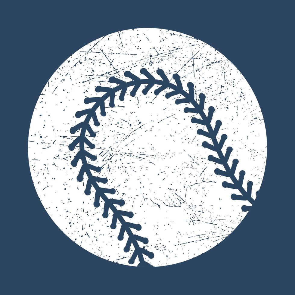 concepto de icono de béisbol con plantilla de vector de icono de béisbol en movimiento