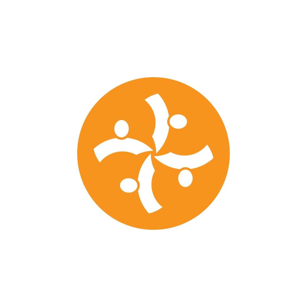 Community, network and social icon design template vector
