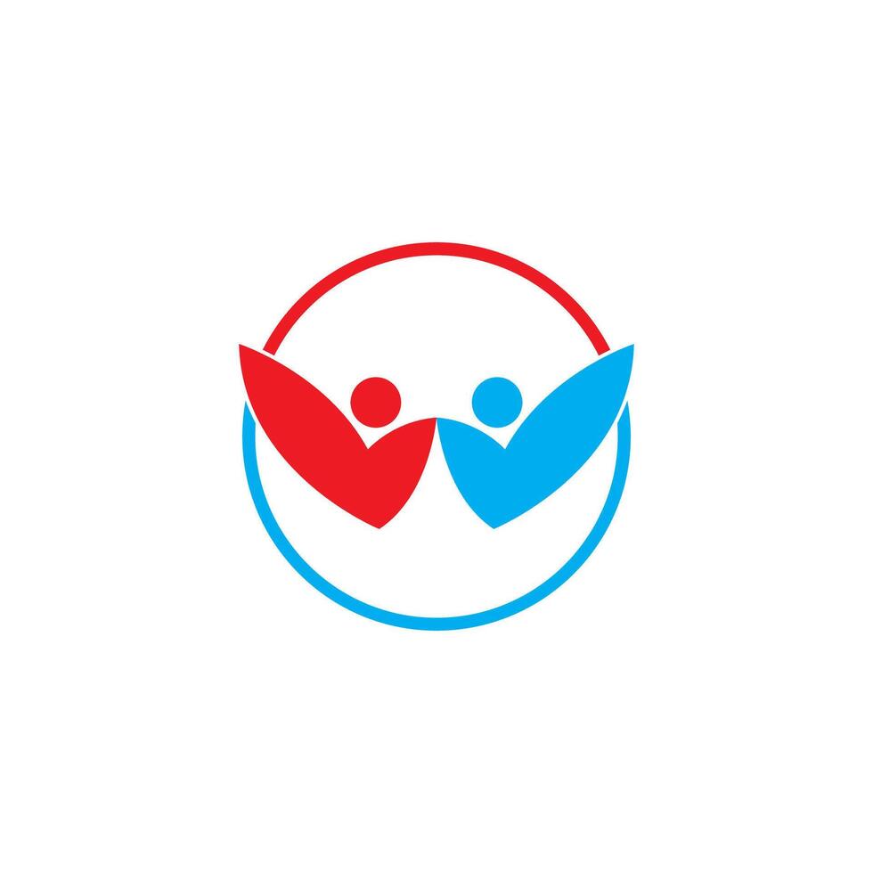Community, network and social icon design template vector