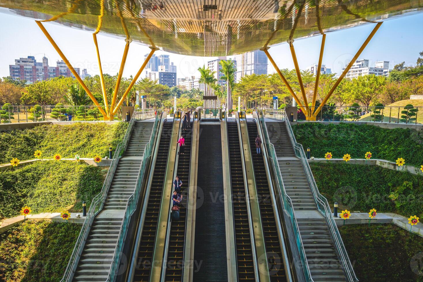 Central Park Station in Kaohsiung, taiwan photo