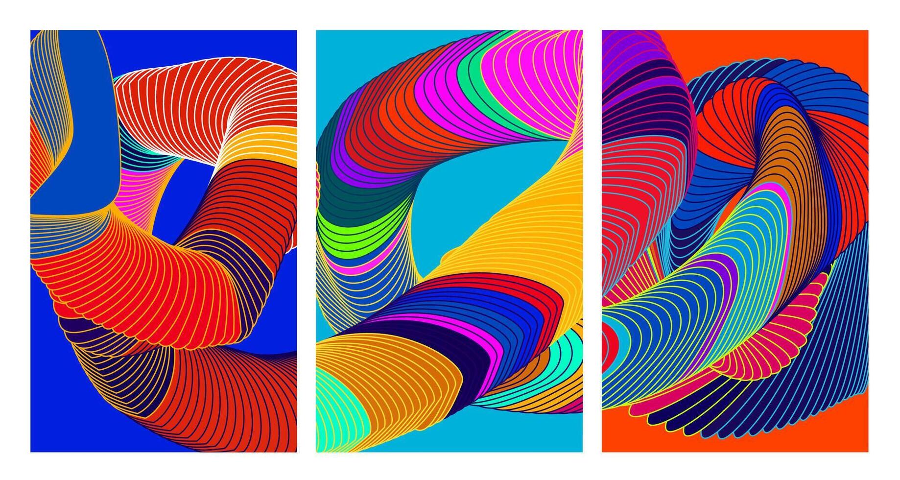 Vector Colorful liquid and fluid background for summer collection 2024