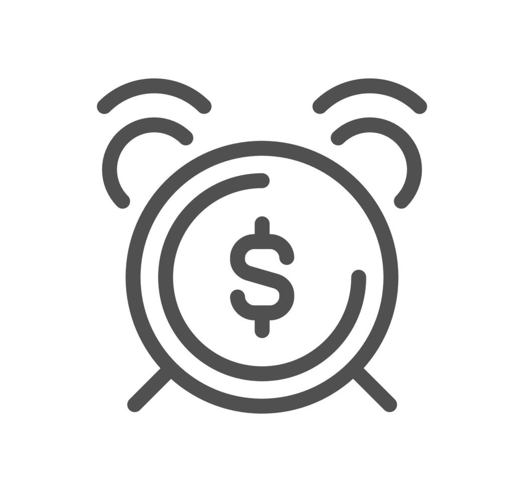 Currency related icon outline and linear vector. vector