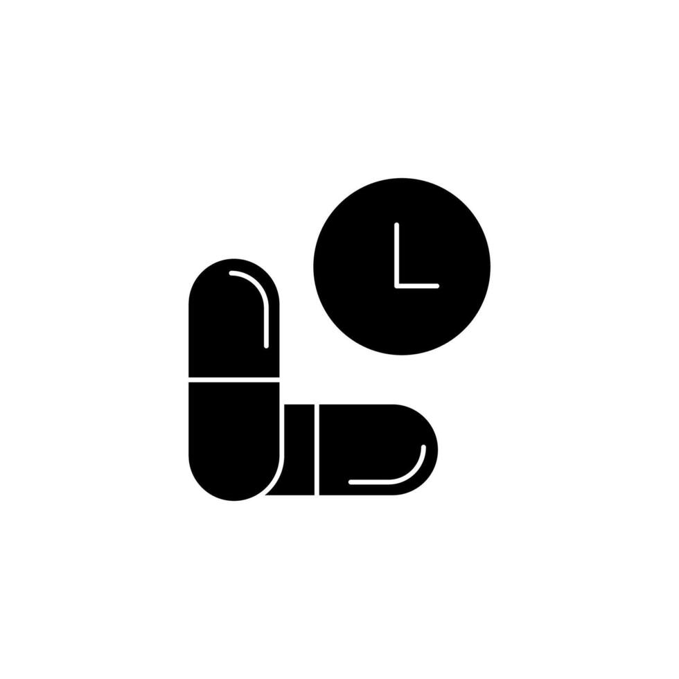dose concept line icon. Simple element illustration. dose concept outline symbol design. vector