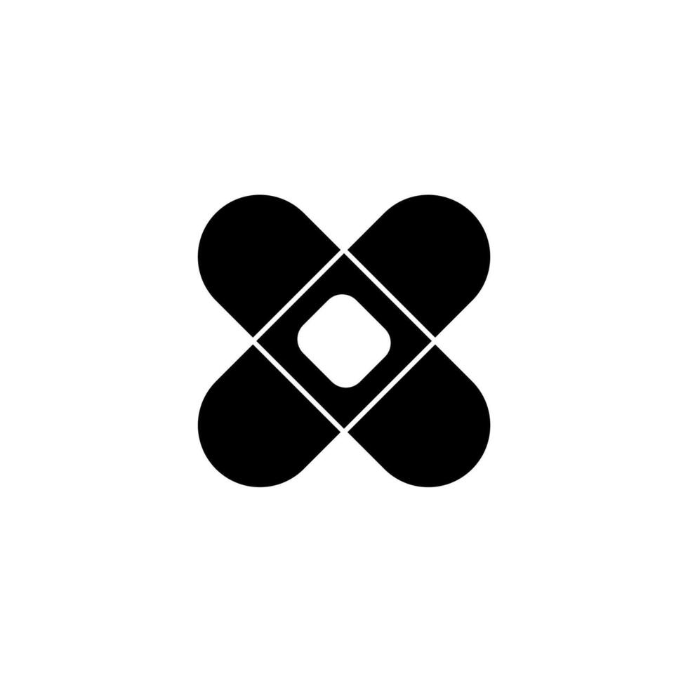 bandage concept line icon. Simple element illustration. bandage concept outline symbol design. vector