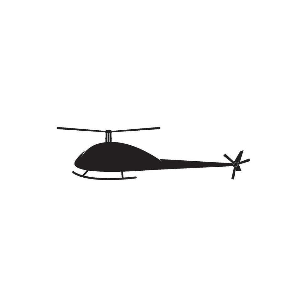 helicóptero vector diseño ilustracion logo