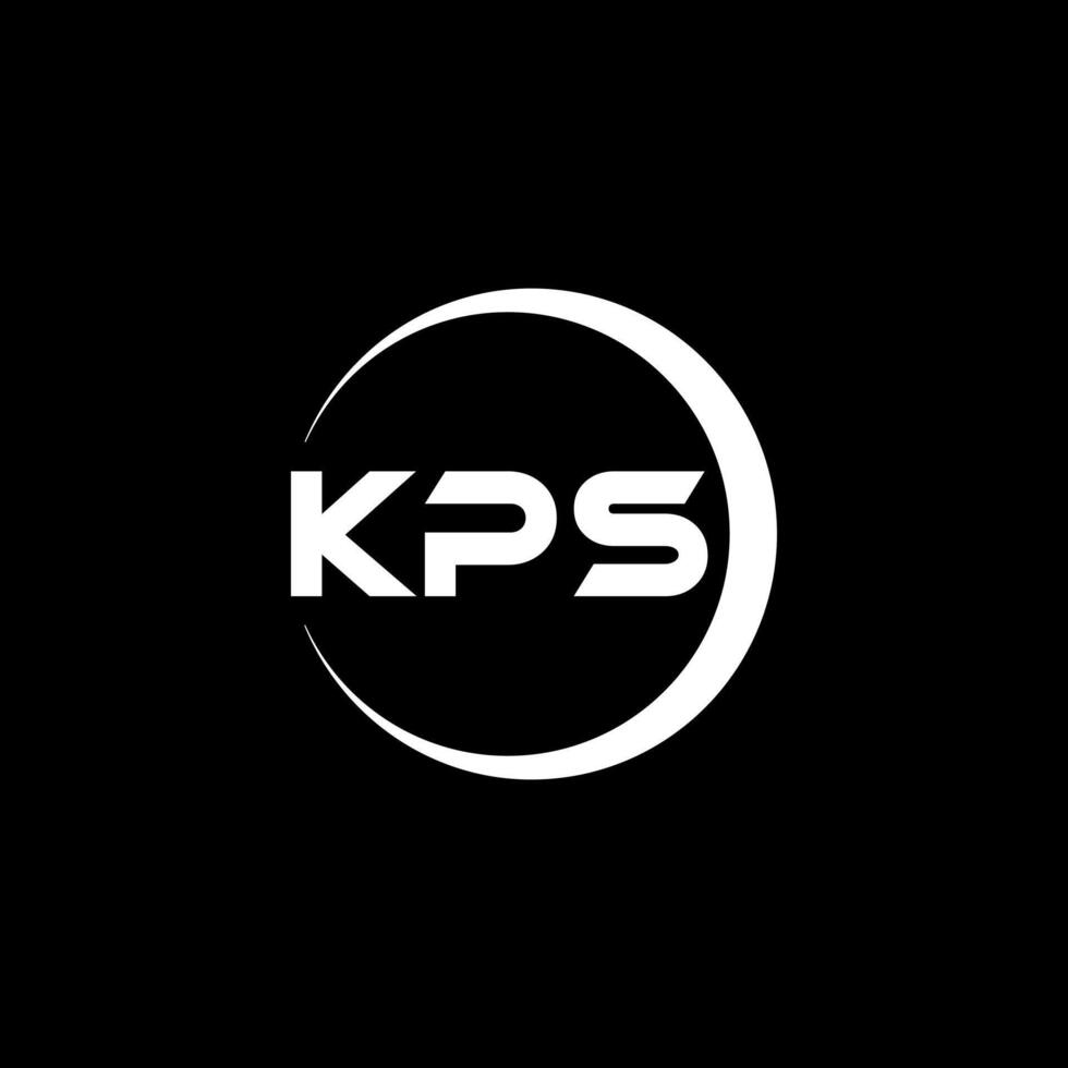 kps letra logo diseño, inspiración para un único identidad. moderno elegancia y creativo diseño. filigrana tu éxito con el sorprendentes esta logo. vector