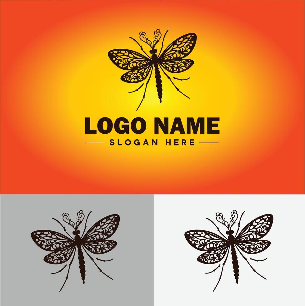 mosquito logo vector art icon graphics for business brand icon mosquito logo template