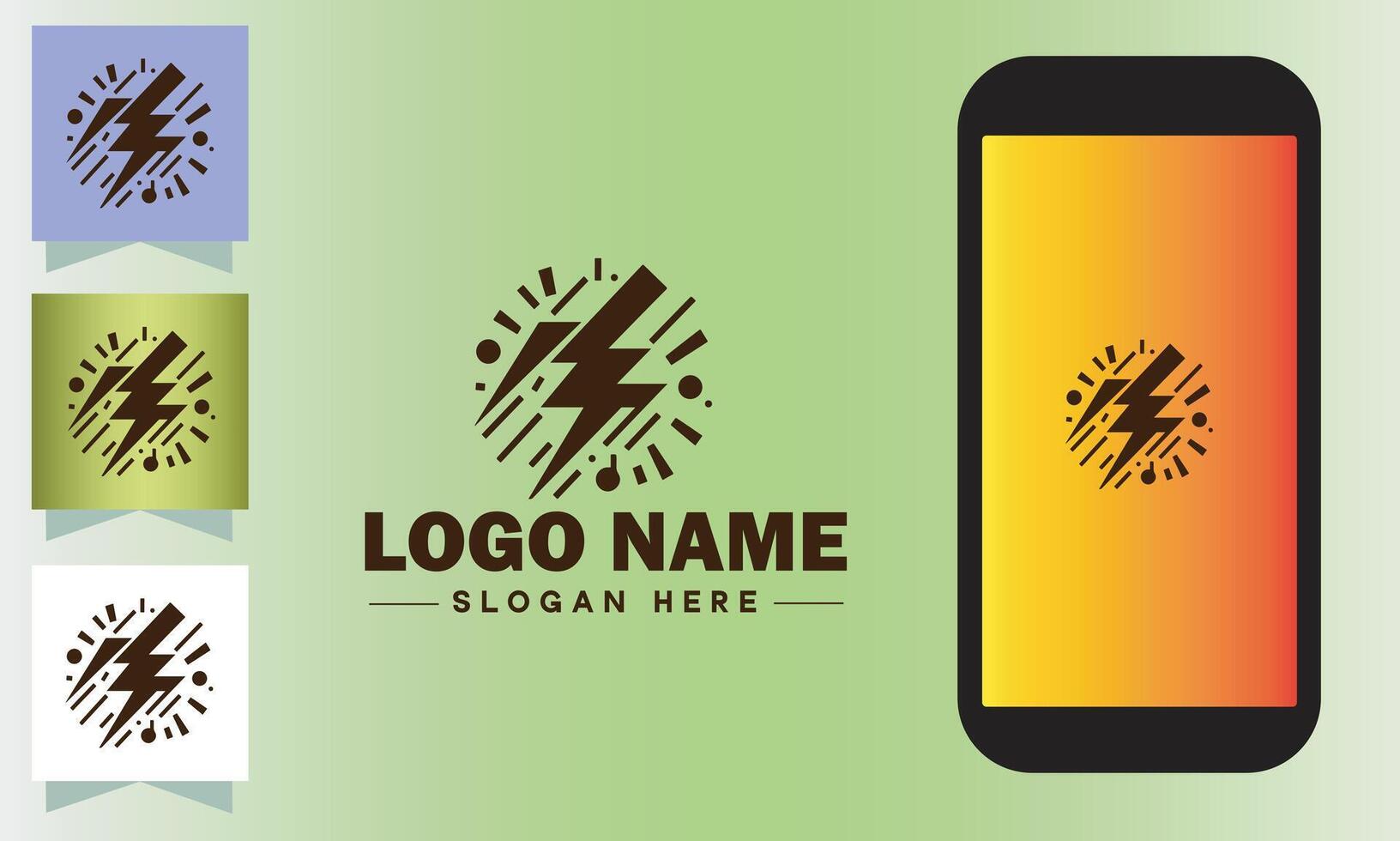 music logo song singer dj sound vector art icon graphic music logo template