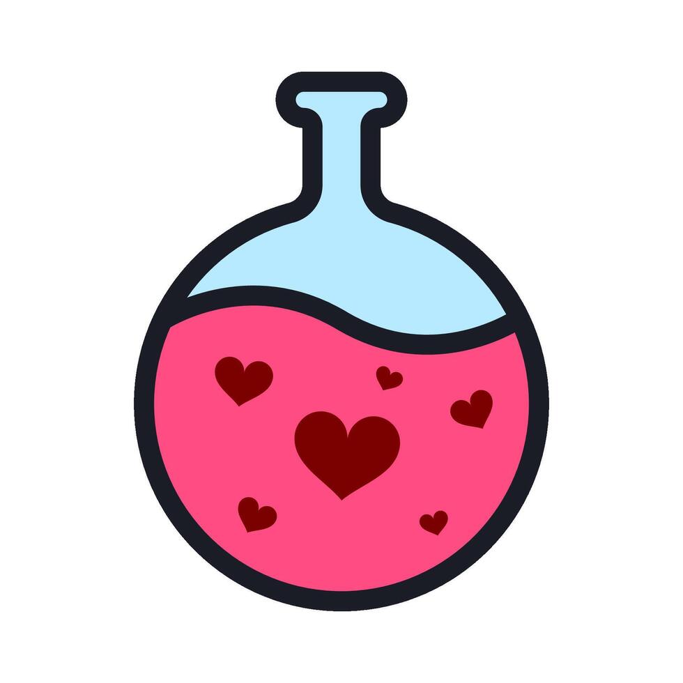 Love Potion for Valentine Celebration vector