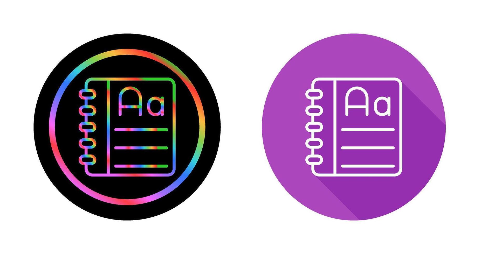 Thesaurus Vector Icon