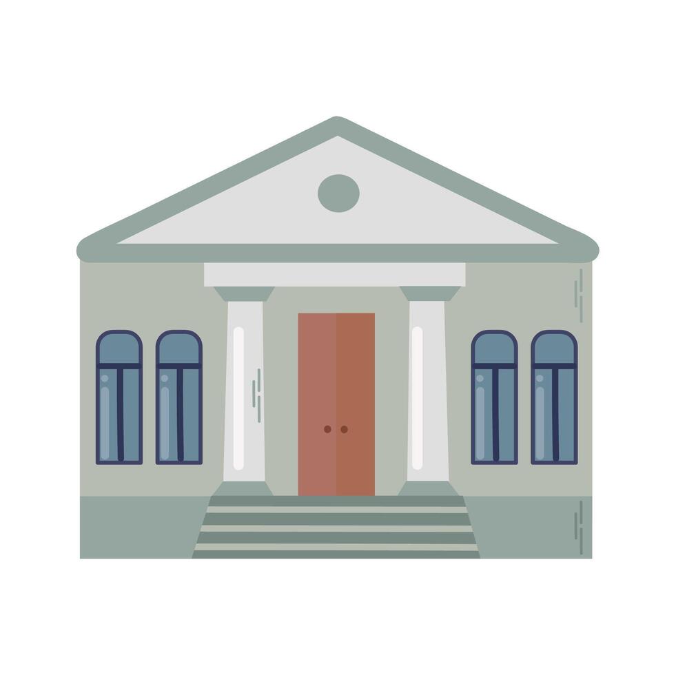 Museum icon clipart avatar logotype isolated vector illustration