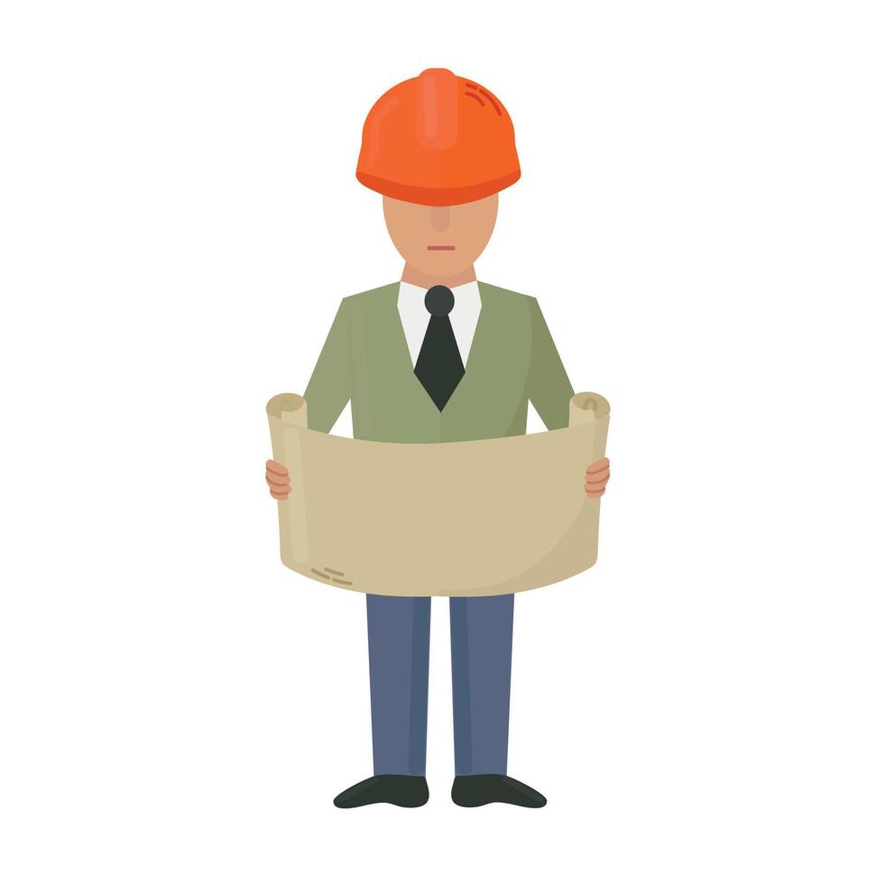 ArchiteArchitect icon clipart avatar isolated vector illustrationct