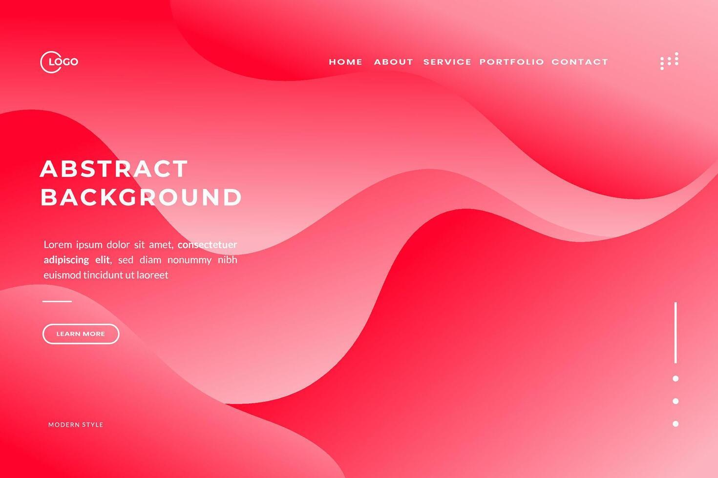 Sophisticated Pink Abstract Waves Background for Web and Advertising, A Minimalist Touch for Modern Designs vector
