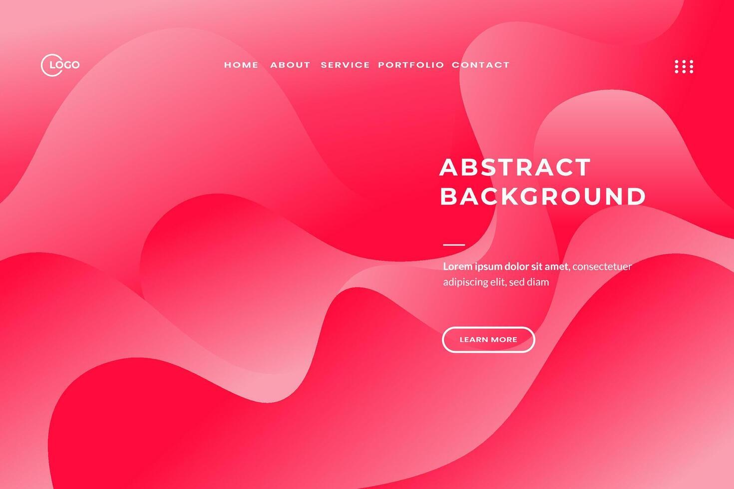 Sophisticated Pink Abstract Waves Background for Web and Advertising, A Minimalist Touch for Modern Designs vector