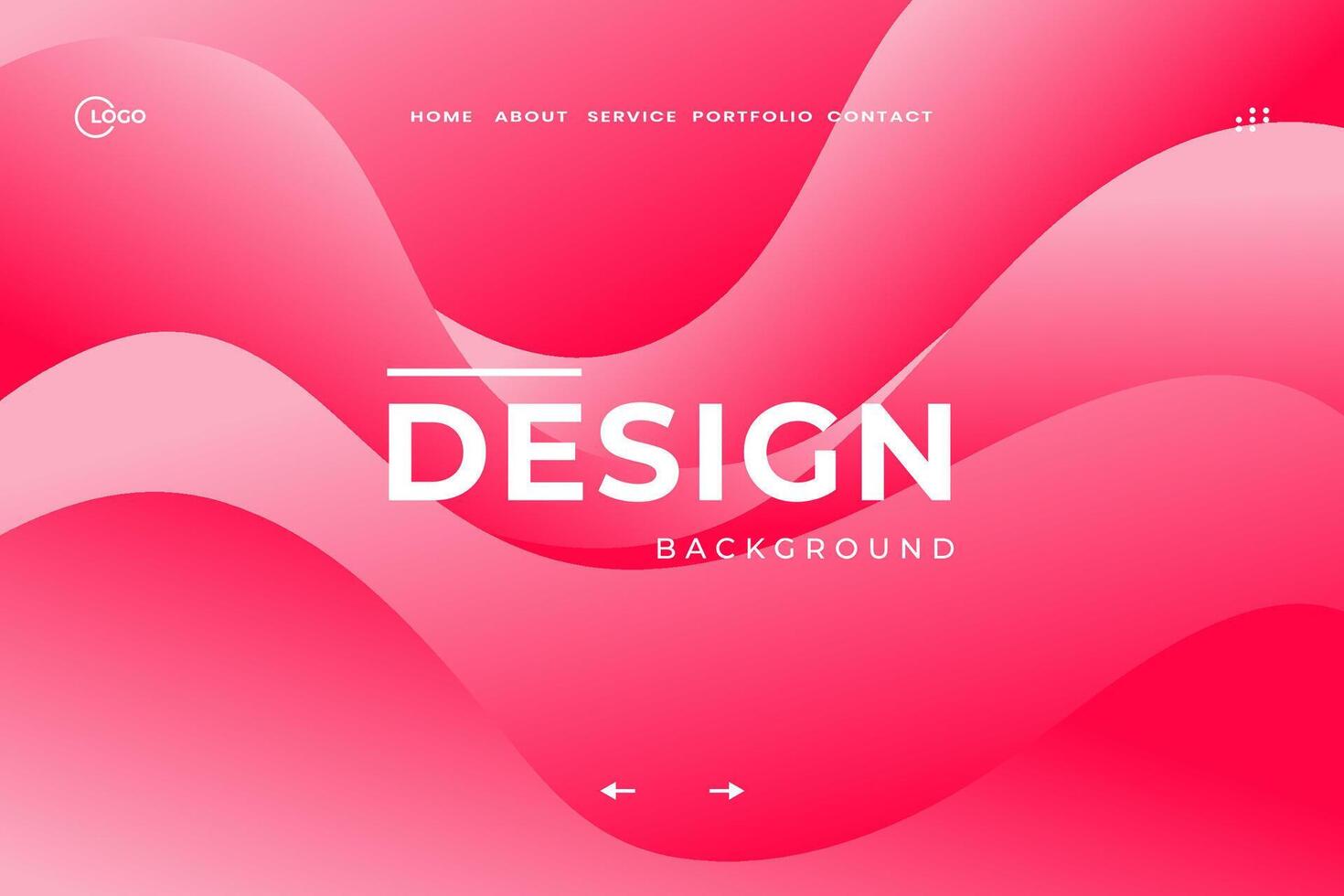 Sophisticated Pink Abstract Waves Background for Web and Advertising, A Minimalist Touch for Modern Designs vector