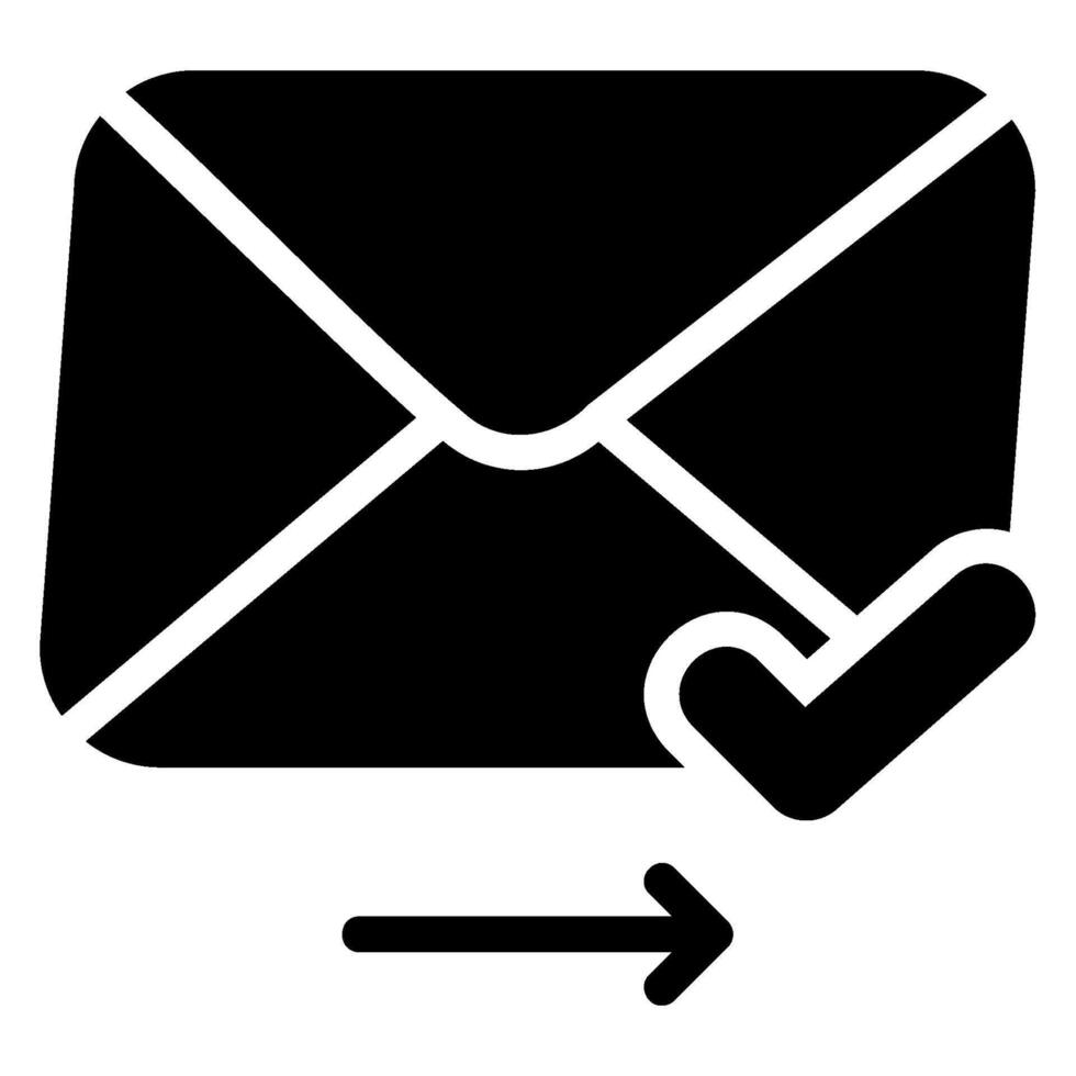 receive glyph icon vector