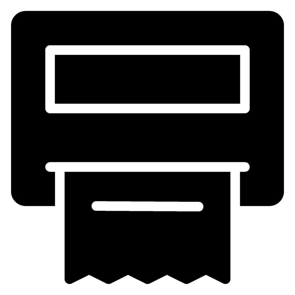 parking meter glyph icon vector