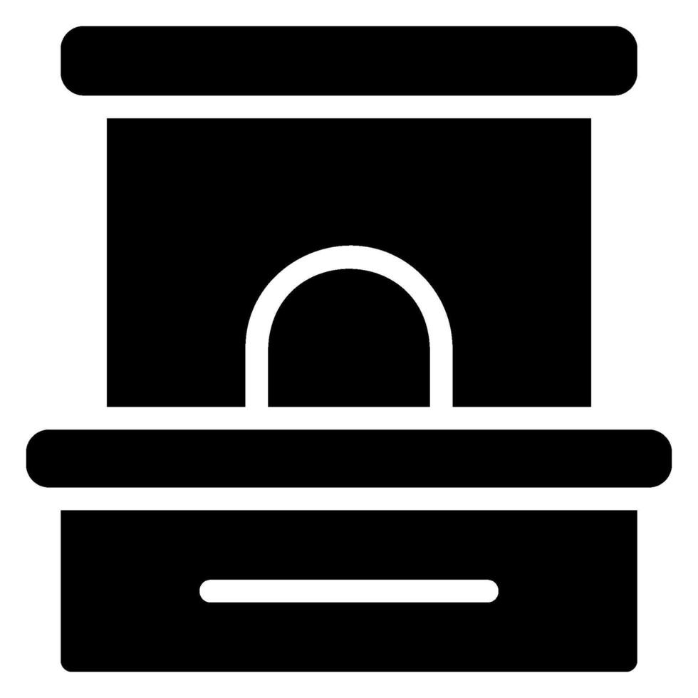 ticket office glyph icon vector