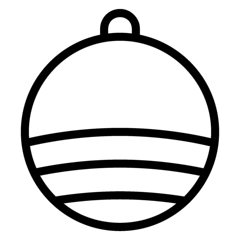 pilates ball line icon vector