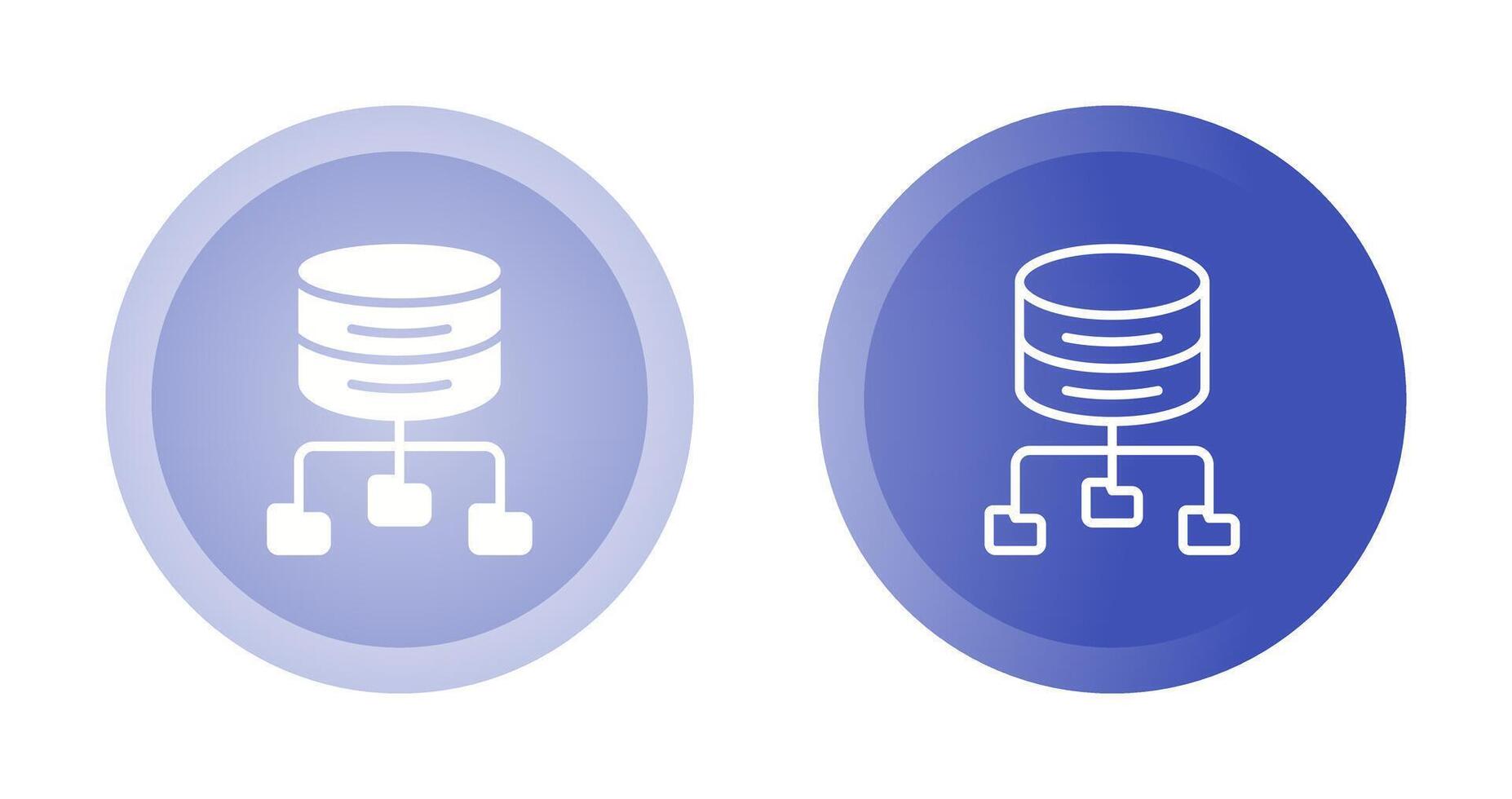 icono de vector de datos grandes