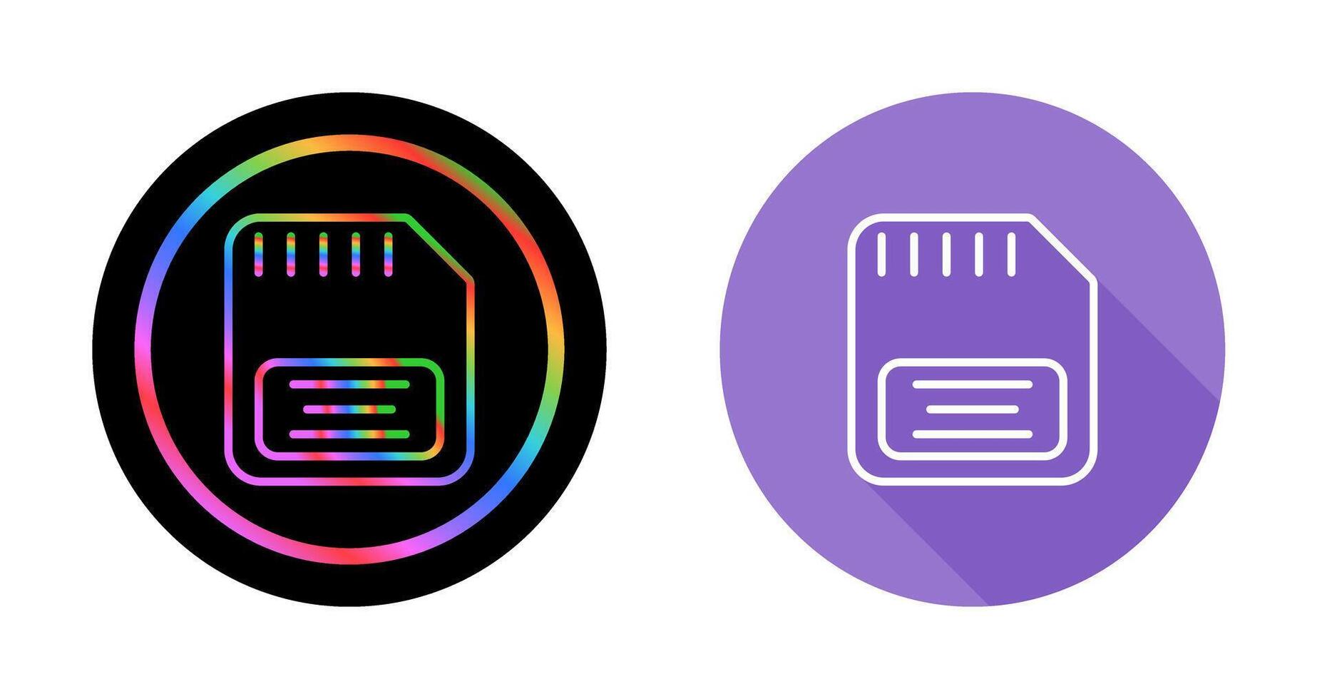 Memory Card Vector Icon