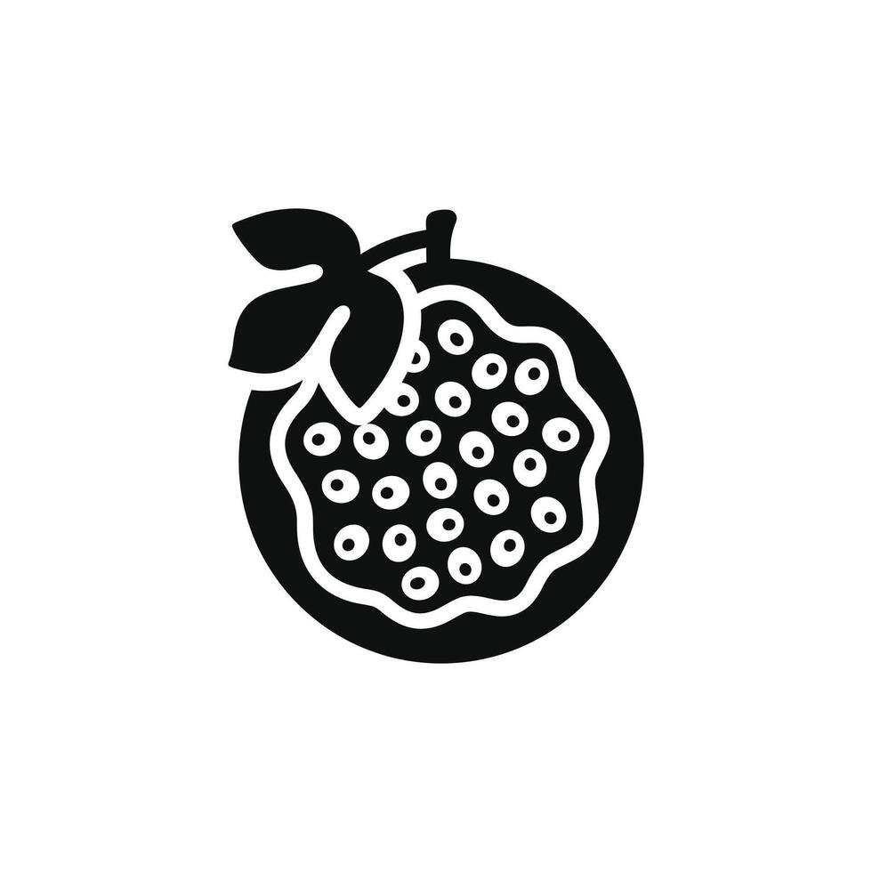 Passion fruit icon isolated on white background vector