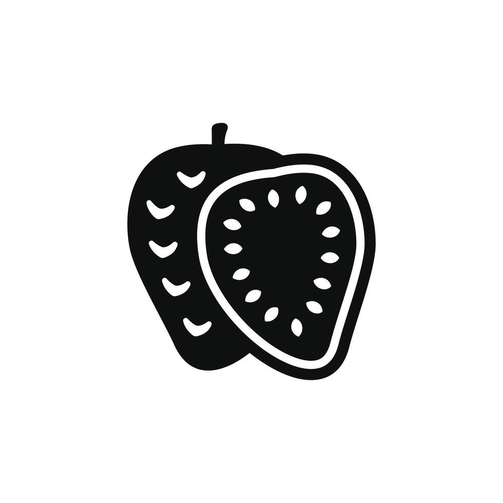 Soursop icon isolated on white background vector
