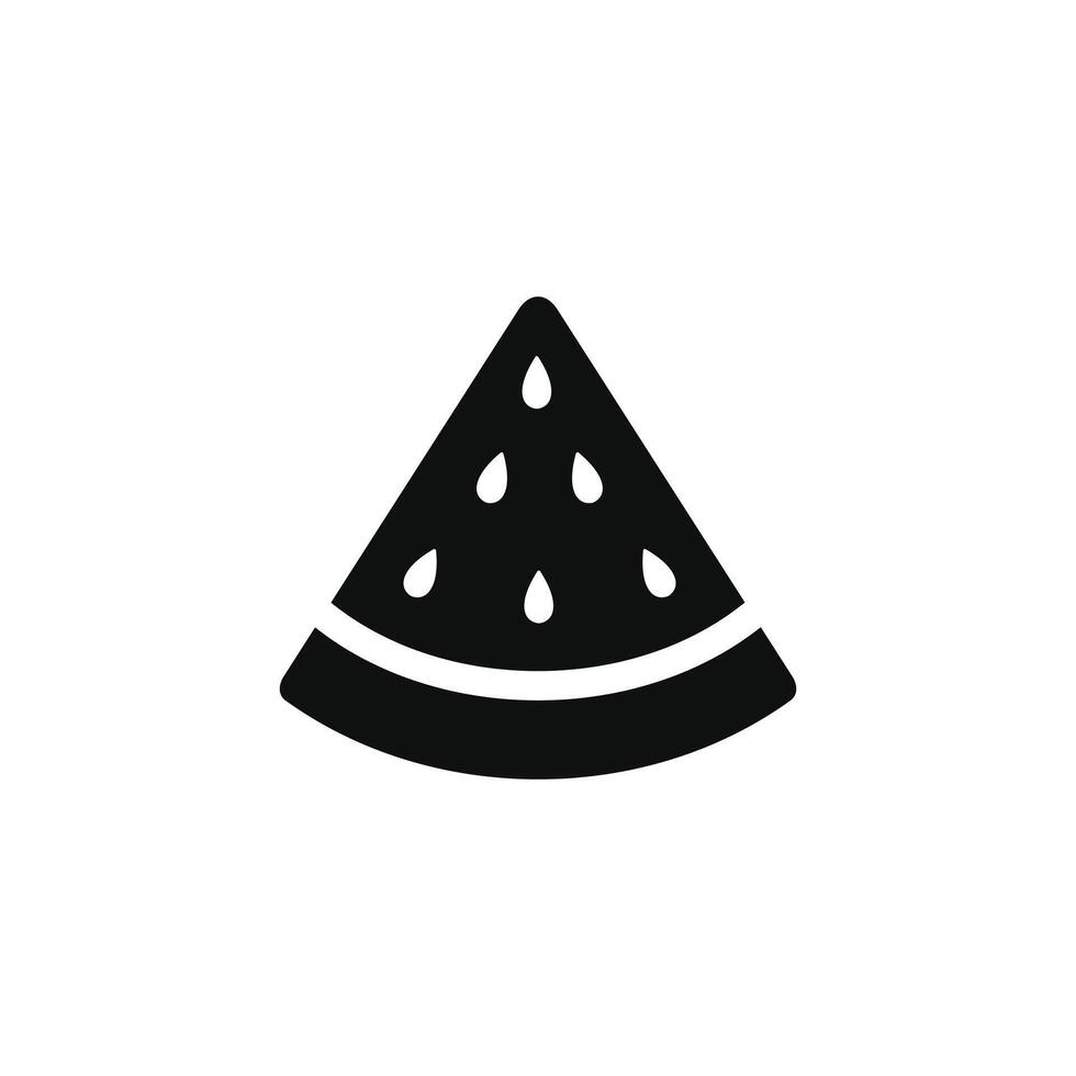 Watermelon icon isolated on white background vector