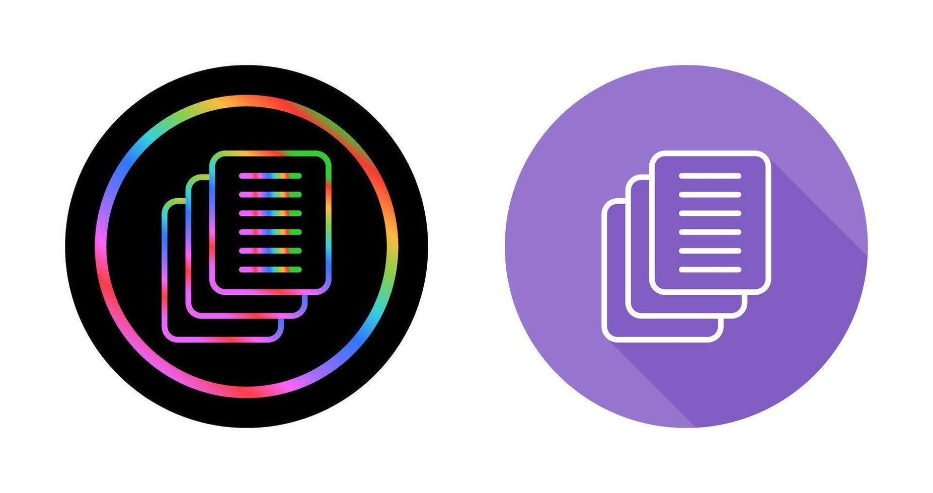 Document Version Control Vector Icon